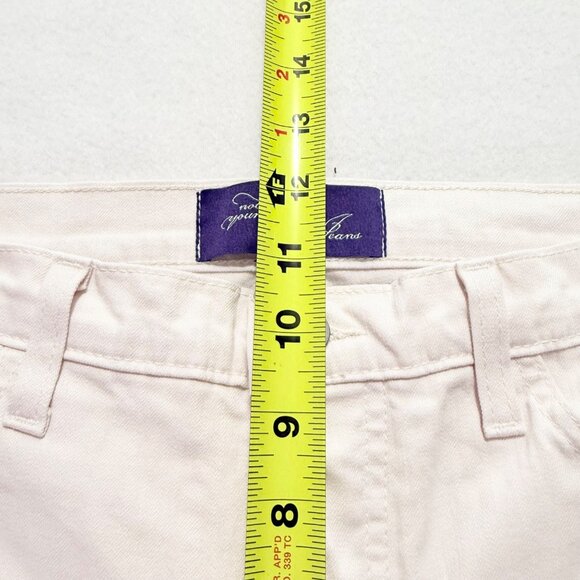 Not Your Daughters Jeans Women's Bootcut Stretch Light Pink Denim Jeans Size 6 - Picture 8 of 10